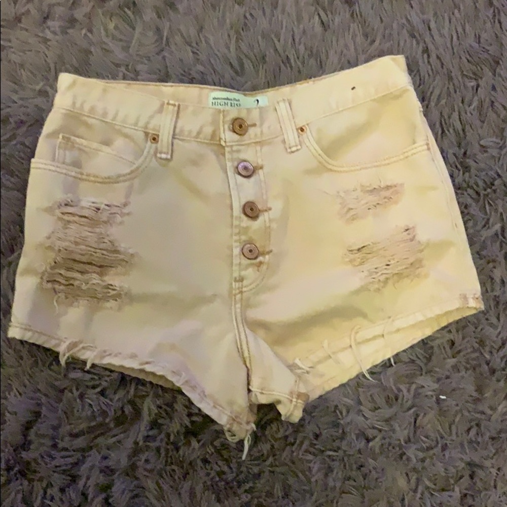 Baby pink shorts
